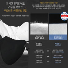 Load image into Gallery viewer, BIRDS FIT KF94 LARGE WHITE MASK