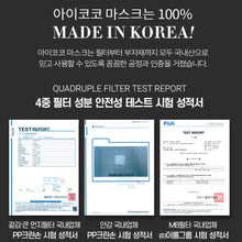 Load image into Gallery viewer, ICOCO KF94 SMALL-S WHITE TODDLER MASK